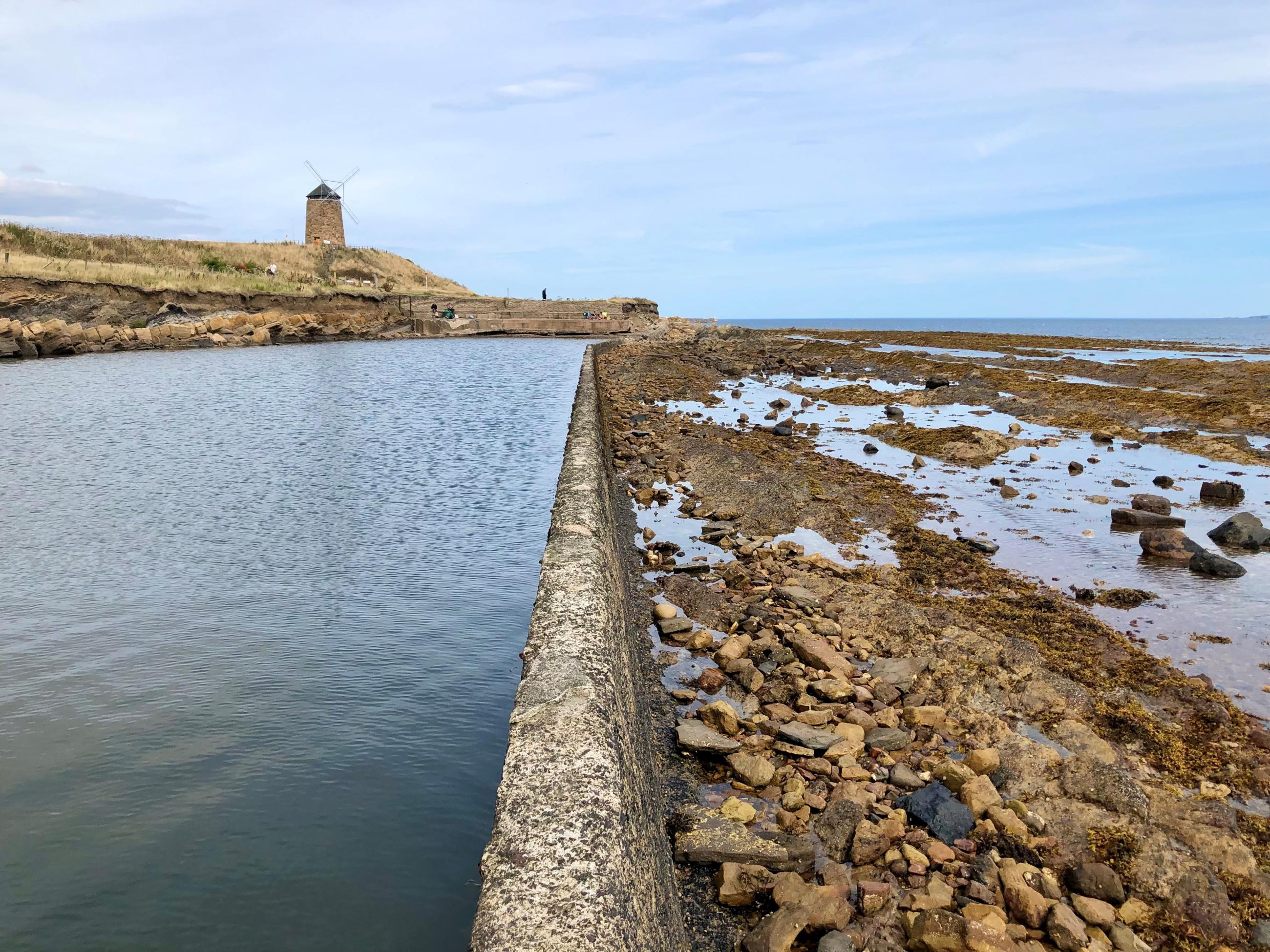 Wild swimming in Fife